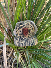 Load image into Gallery viewer, KT Team Lost Hat CO Mossy Oak Shadow Grass Hat w/KT Team Leather Patch