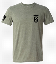 Load image into Gallery viewer, KT Team/C3 “Turkey Feathers ” Nine Line T-Shirt