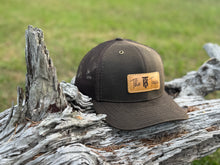 Load image into Gallery viewer, KT Team Brown Richardson 112WH Meshback Waxed Canvas Hat w/The KT Team Leather Patch