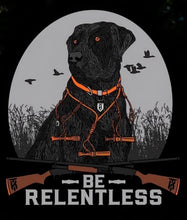 Load image into Gallery viewer, KT Team Nine Line “Be Relentless Isabell Black Lab" T-Shirt