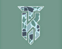 Load image into Gallery viewer, The KT Team “Old Duck Camo” Nine Line T-Shirt
