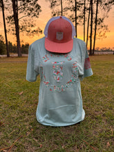 Load image into Gallery viewer, KT Team “The Outdoors Are For Everyone” Nine Line T-Shirt

