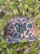 Load image into Gallery viewer, KT Team Lost Hat CO Old's Cool Delta &amp; Chocolate Slate Hat w/KT Team Embroidered Logo

