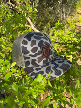 Load image into Gallery viewer, KT Team Lost Hat CO Slate Old's Cool Slough/Balsa Hat w/KT Team Leather Patch
