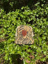 Load image into Gallery viewer, KT Team Lost Hat CO Mossy Oak Shadow Grass Hat w/KT Team Leather Patch
