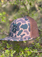 Load image into Gallery viewer, KT Team Lost Hat CO Old's Cool Delta &amp; Chocolate Slate Hat w/KT Team Embroidered Logo
