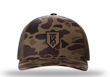 Load image into Gallery viewer, KT Team Richardson 112PFP Bark Duck Camo Hat w/KT Team Embroidered Logo
