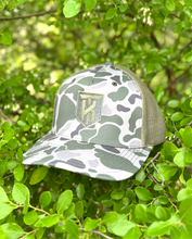 Load image into Gallery viewer, KT Team Richardson 112PFP Marsh Duck Camo Hat w/KT Team Embroidered Logo
