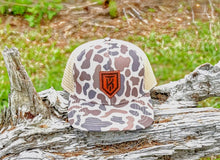 Load image into Gallery viewer, KT Team Lost Hat CO Slate Old's Cool Slough/Balsa Hat w/KT Team Leather Patch
