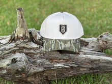Load image into Gallery viewer, KT Team Lost Hat CO SLATE Mossy Oak Bottomland EA5Y Hybrid Hat w/KT Team Embroidered Logo
