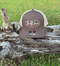 Load image into Gallery viewer, KT Team Brown/Khaki Richardson 112 Hat w/The KT Team Embroidered Logo

