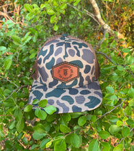 Load image into Gallery viewer, KT Team LOST HAT CO Old's Cool Delta &amp; Chocolate Slate Camo Hat w/KT Team Leather Patch
