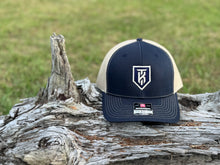 Load image into Gallery viewer, KT Team NavyTan Richardson 112 Hat w/KT Team Embroidered Logo Patch
