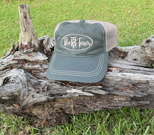 Load image into Gallery viewer, KT Team Weathered Unstructured Hat w/The KT Team Embroidered Logo
