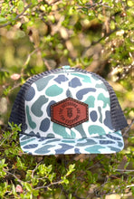 Load image into Gallery viewer, KT Team Lost Hat CO Slate Old's Cool Marsh &amp; Charcoal Hat w/KT Team Leather Patch
