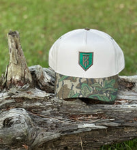 Load image into Gallery viewer, KT Team Lost Hat CO SLATE Mossy Oak Greenleaf EA5Y Hybrid Hat w/KT Team Embroidered Logo

