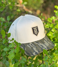 Load image into Gallery viewer, KT Team Lost Hat CO SLATE Mossy Oak Bottomland EA5Y Hybrid Hat w/KT Team Embroidered Logo
