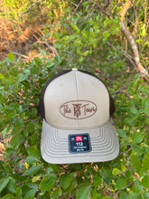 Load image into Gallery viewer, KT Team Khaki/Coffee Richardson 112 Hat w/The KT Team Embroidered Logo
