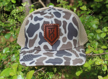 Load image into Gallery viewer, KT Team Lost Hat CO Slate Old's Cool Slough/Balsa Hat w/KT Team Leather Patch
